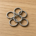 Steel split rings